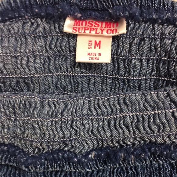 Medium Mossimo Denim Tube Top - Picture 4 of 5